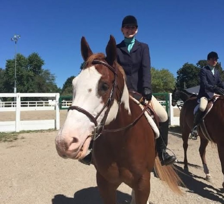 equestrian student at 2015 Color Breed Congress